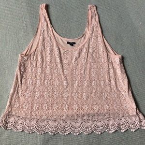 XXL AE Lace Tank